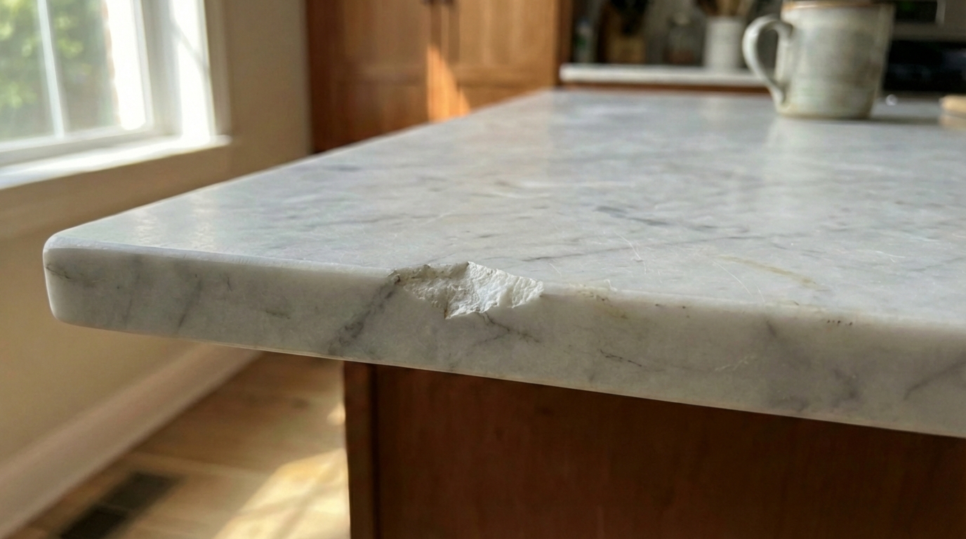 marble chip repair Brisbane before